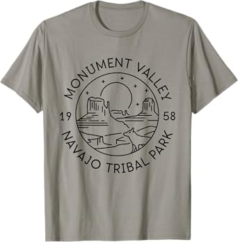 Monument Valley Navajo Tribal Park 1958 Arizona Utah T-Shirt
