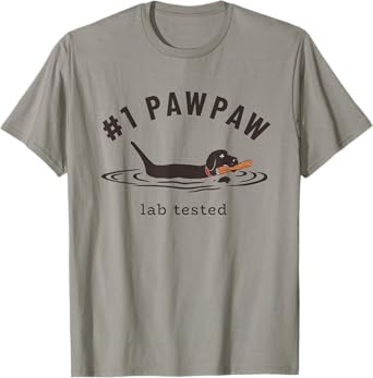 Black Lab #1 PawPaw - Labrador Retriever Owner Grandpa T-Shirt