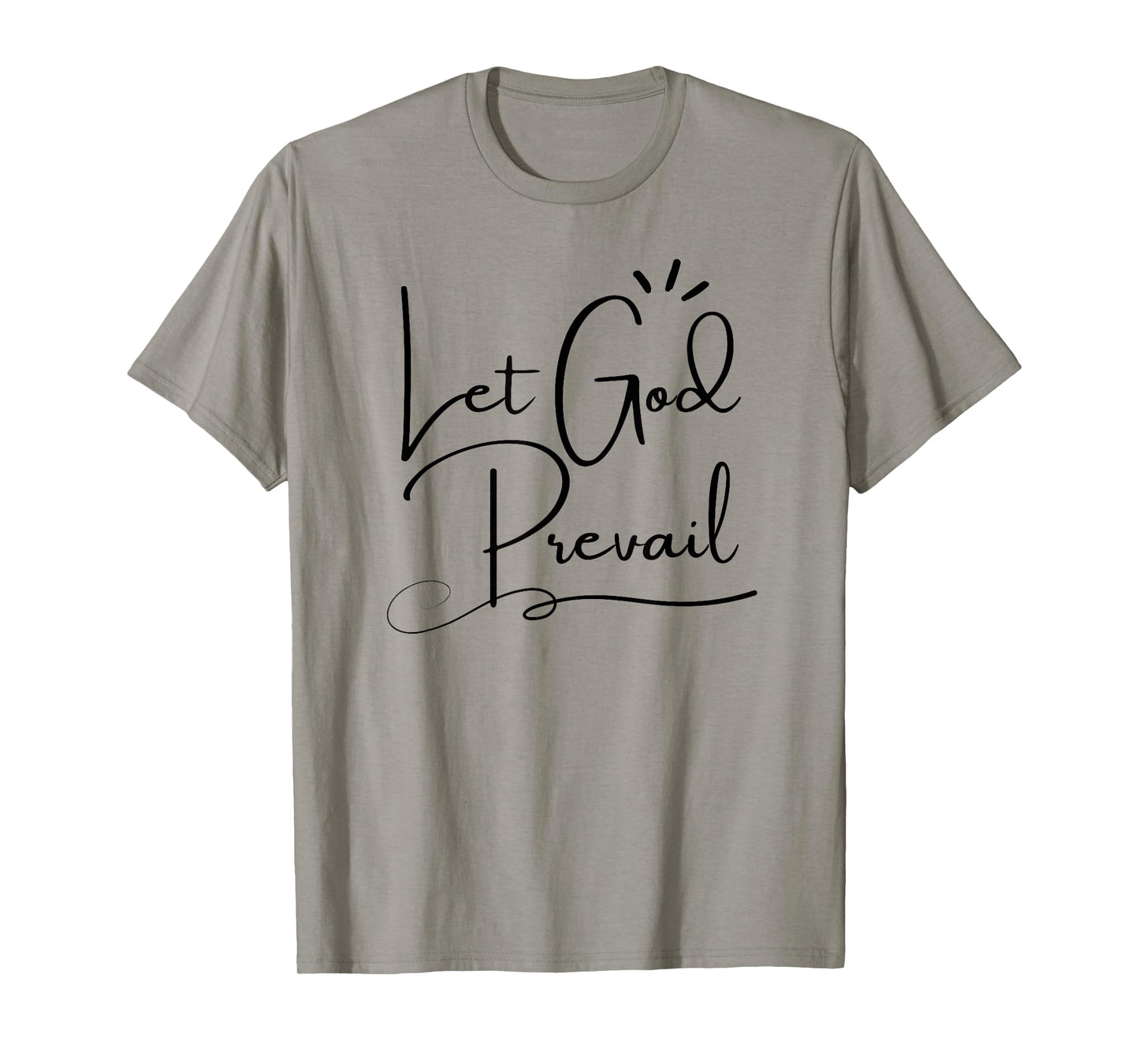 Christian Let God Prevail Graceful T-Shirt