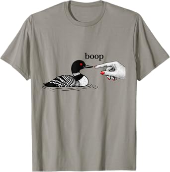 Pointing Hand Boops a Loon T-Shirt
