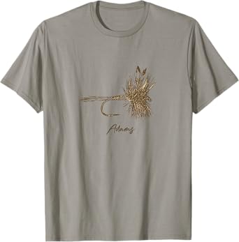 Fly Fishing Lure Adams Vintage T-Shirt