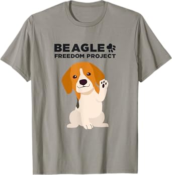 Beagle Freedom Project- Rescue Dogs- Free the Beagles T-Shirt