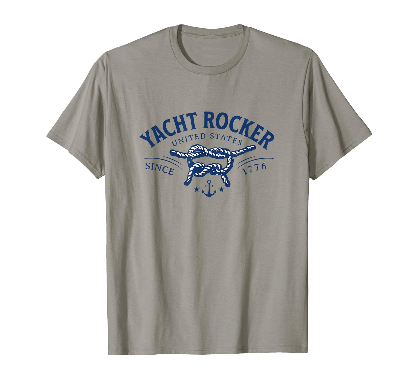 Yacht Rocker Anchor Nautical Cruise Lake Party Graphic T-Shirt