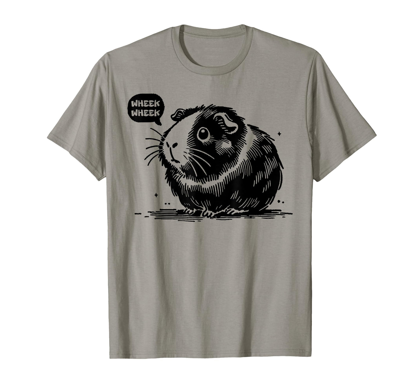 Cute Guinea Pig Wheek Wheek Sounds Guinea Pig Lover Funny T-Shirt