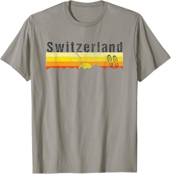 Vintage Switzerland Gift T-Shirt