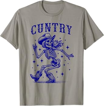 Cuntry Country Western Cowgirl Line Dance Concert Funny T-Shirt