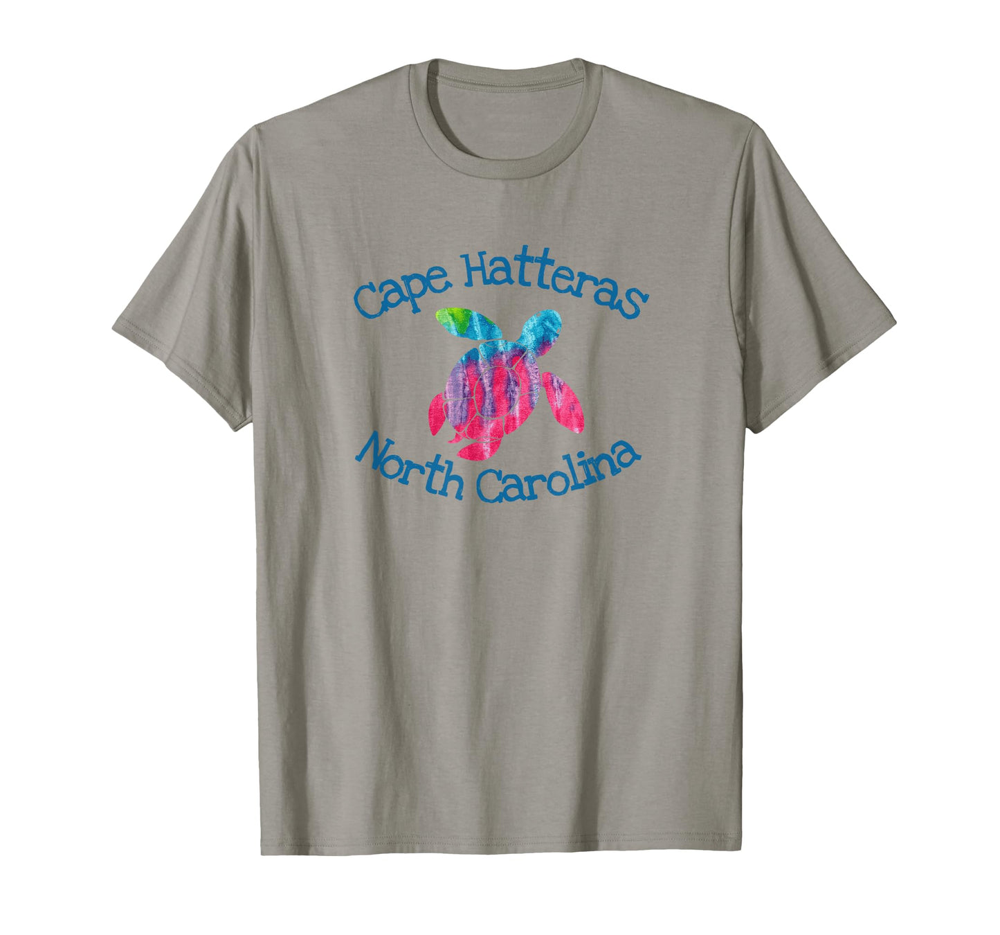 Cape Hatteras Coastal Wildlife Watercolor Loggerhead Turtle T-Shirt