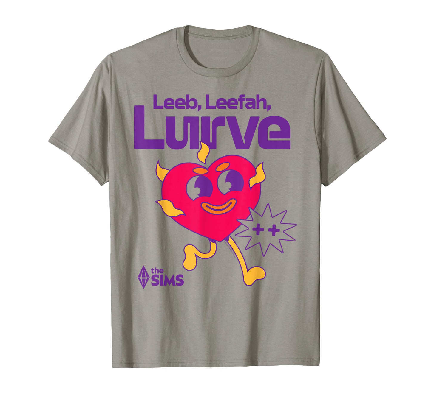 The Sims Leeb, Leefah, Lurve Heart Video Game T-Shirt
