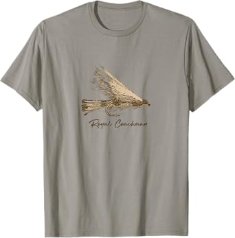 Fly Fishing Lure Royal Coachman Vintage T-Shirt