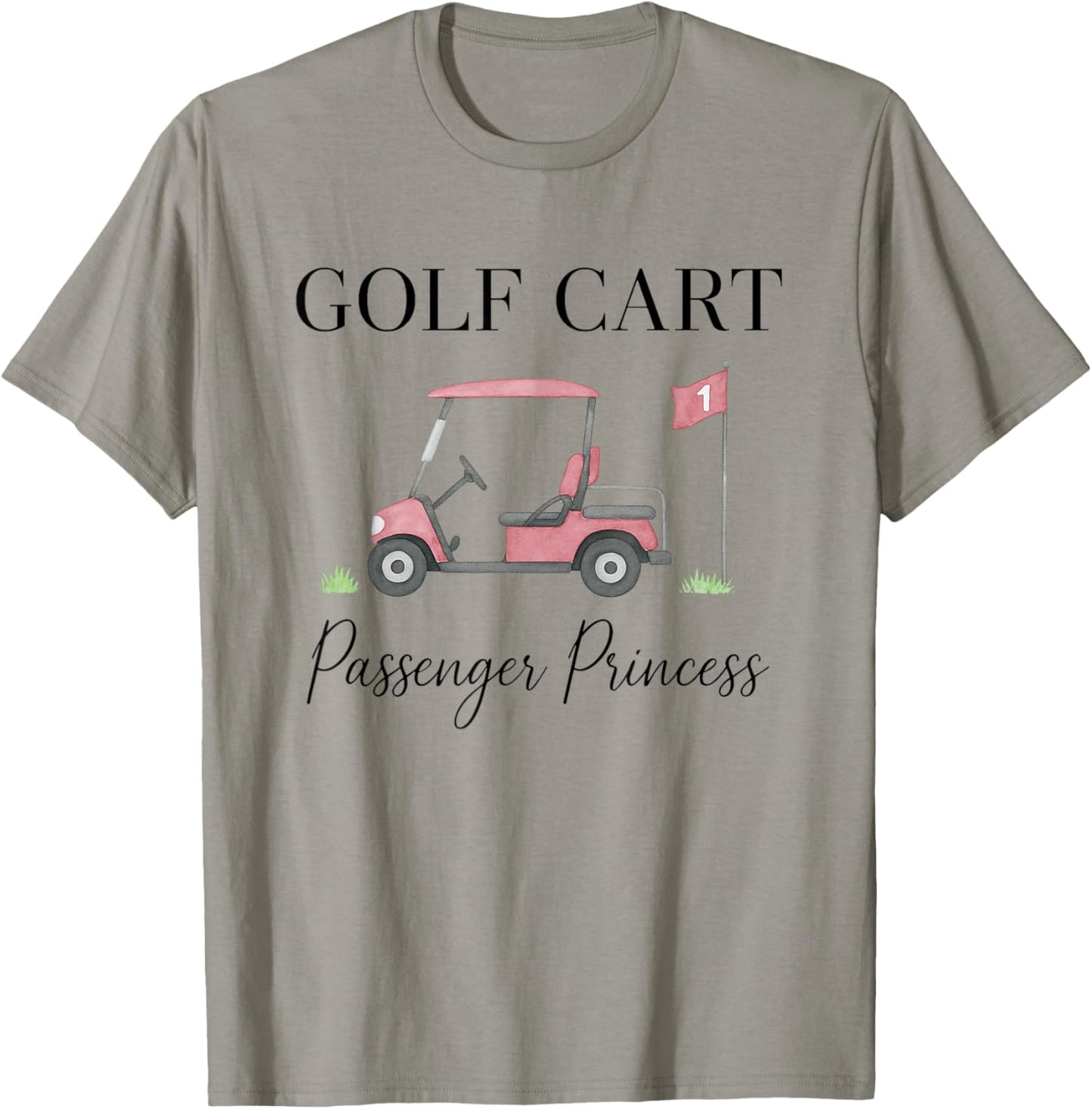 Golf Player Golf Vibes Coquette Golf Cart Passenger Princess T-Shirt