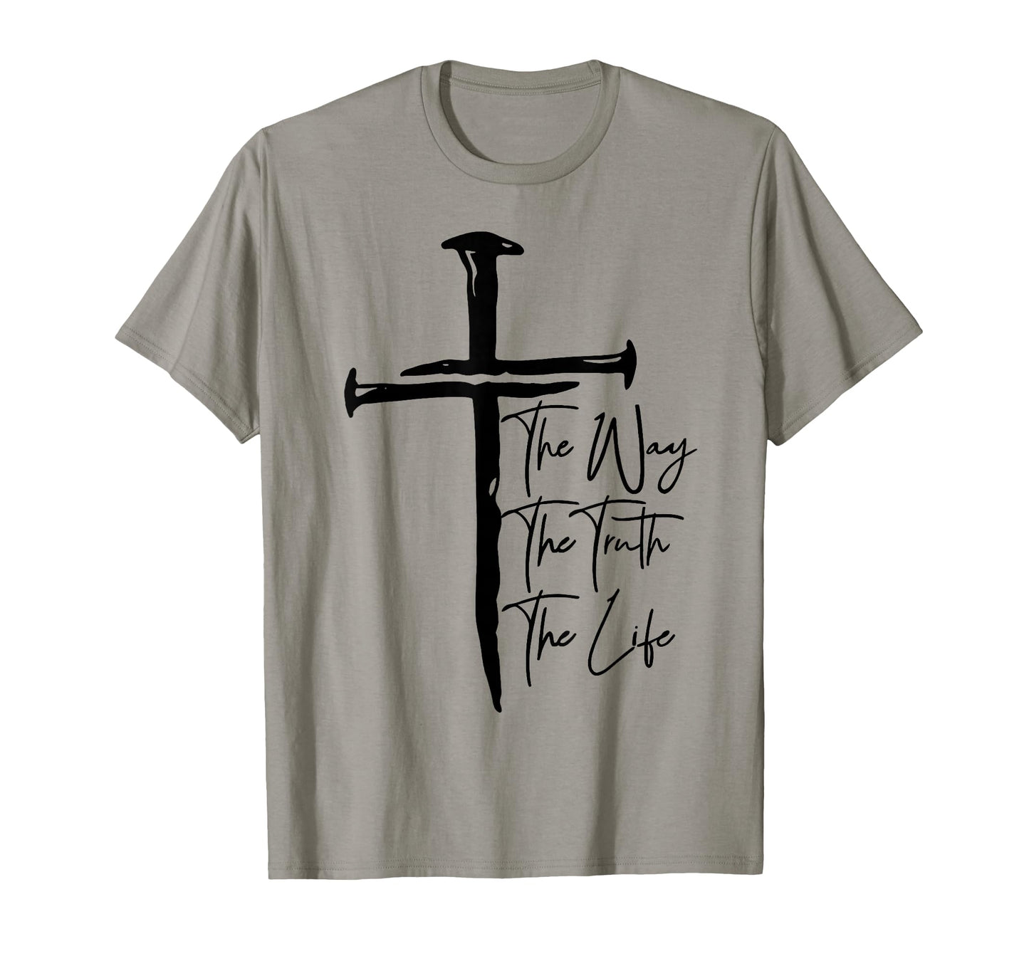 Christian Worship Women Men Kids Jesus The Way Truth Life T-Shirt