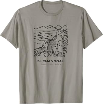 Vintage Shenandoah National Park Hike T-Shirt