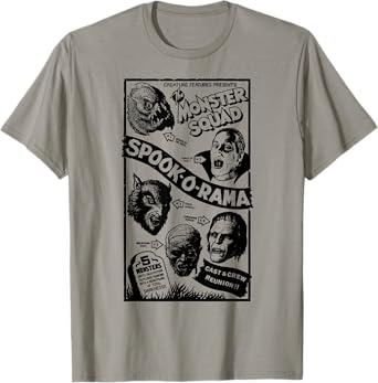 Vintage Halloween Spook-O-Rama Horror Show Monster Squad T-Shirt