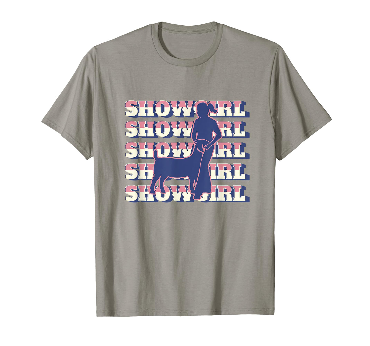 Show Girl - Fun Livestock Goat Showing T-Shirt