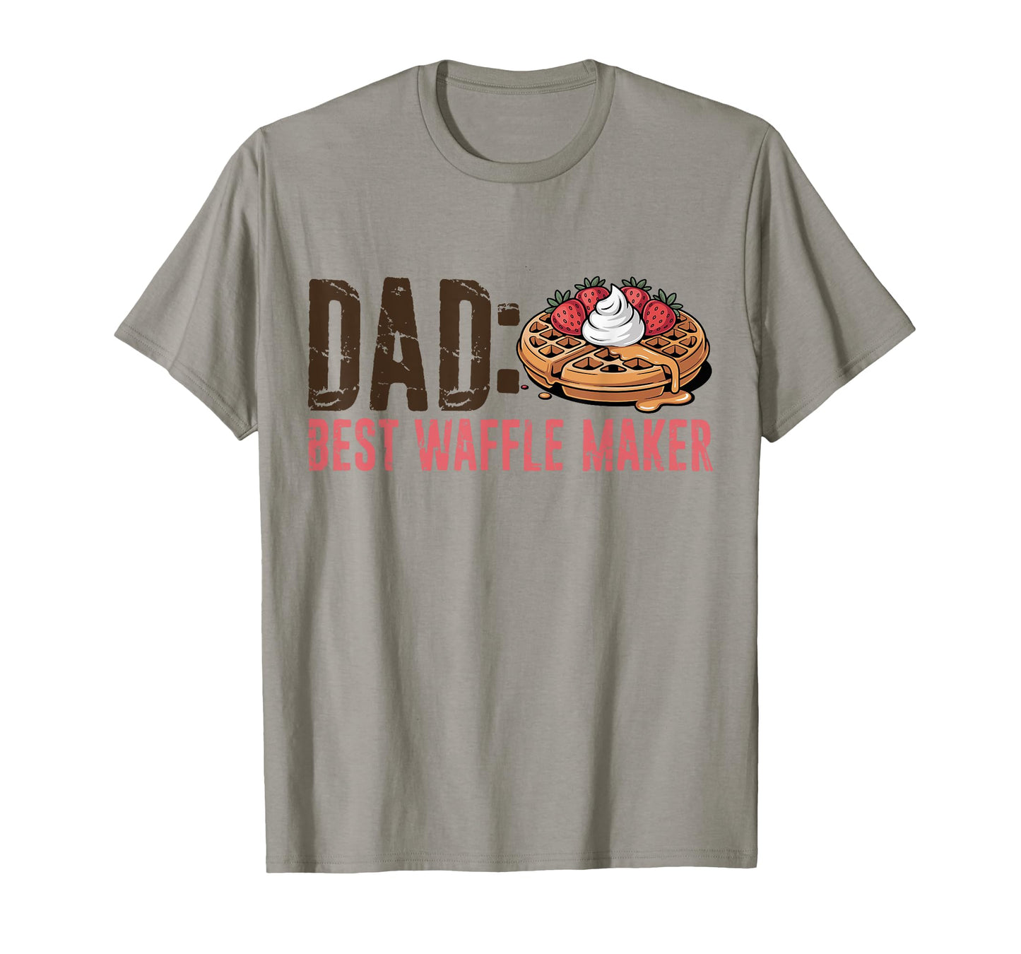 Dad Best Waffle Maker, Fathers Day, Worlds Best Dad Funny T-Shirt
