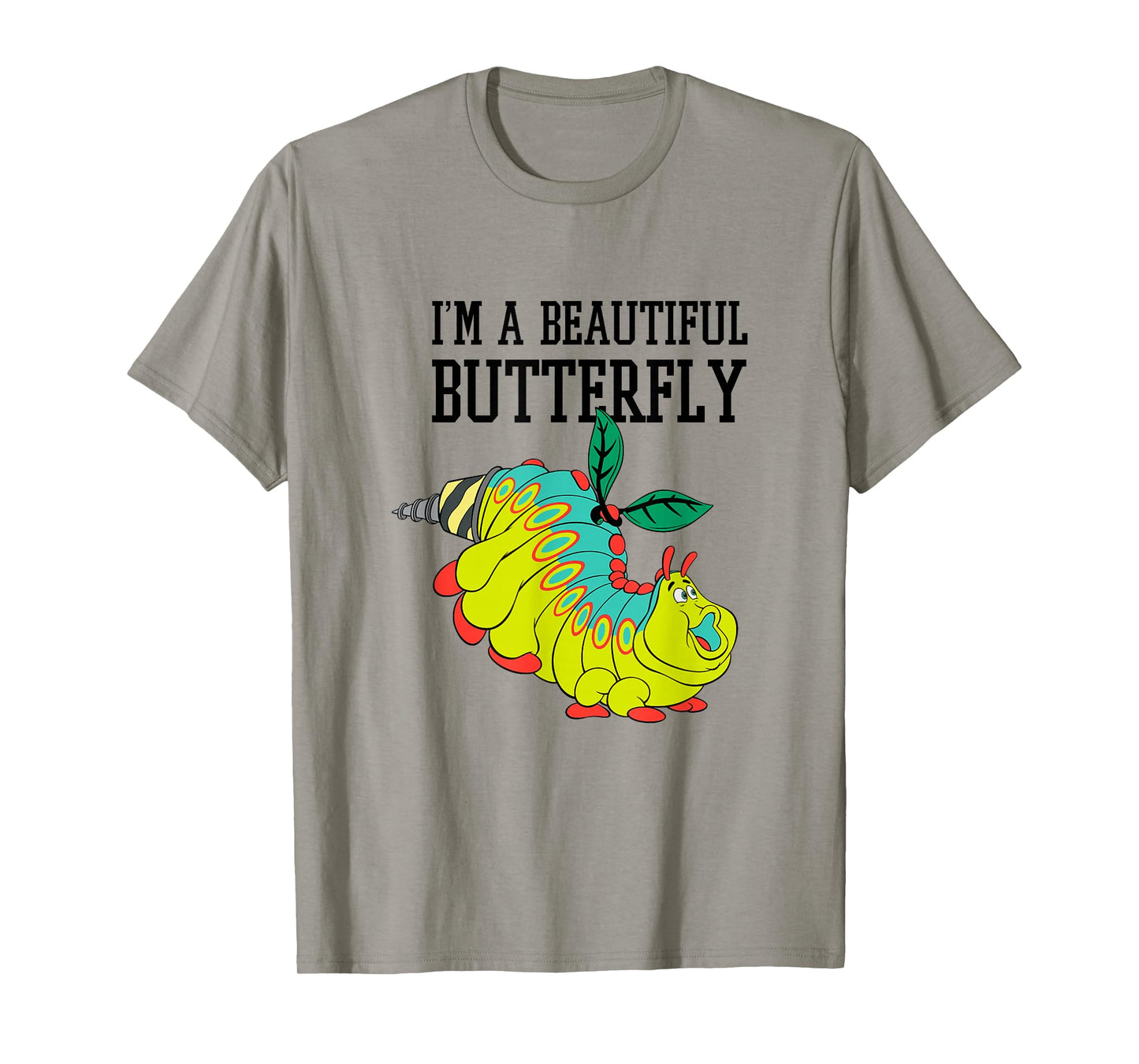 Disney Pixar A Bug's Life Heimlich I'm A Beautiful Butterfly T-Shirt