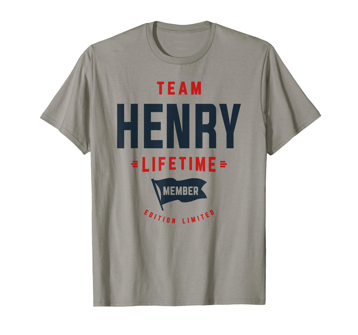 Team Henry Lifetime Member Funny Name Henry T-Shirt