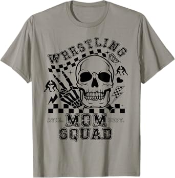 Wrestling Mom Squad T-Shirt