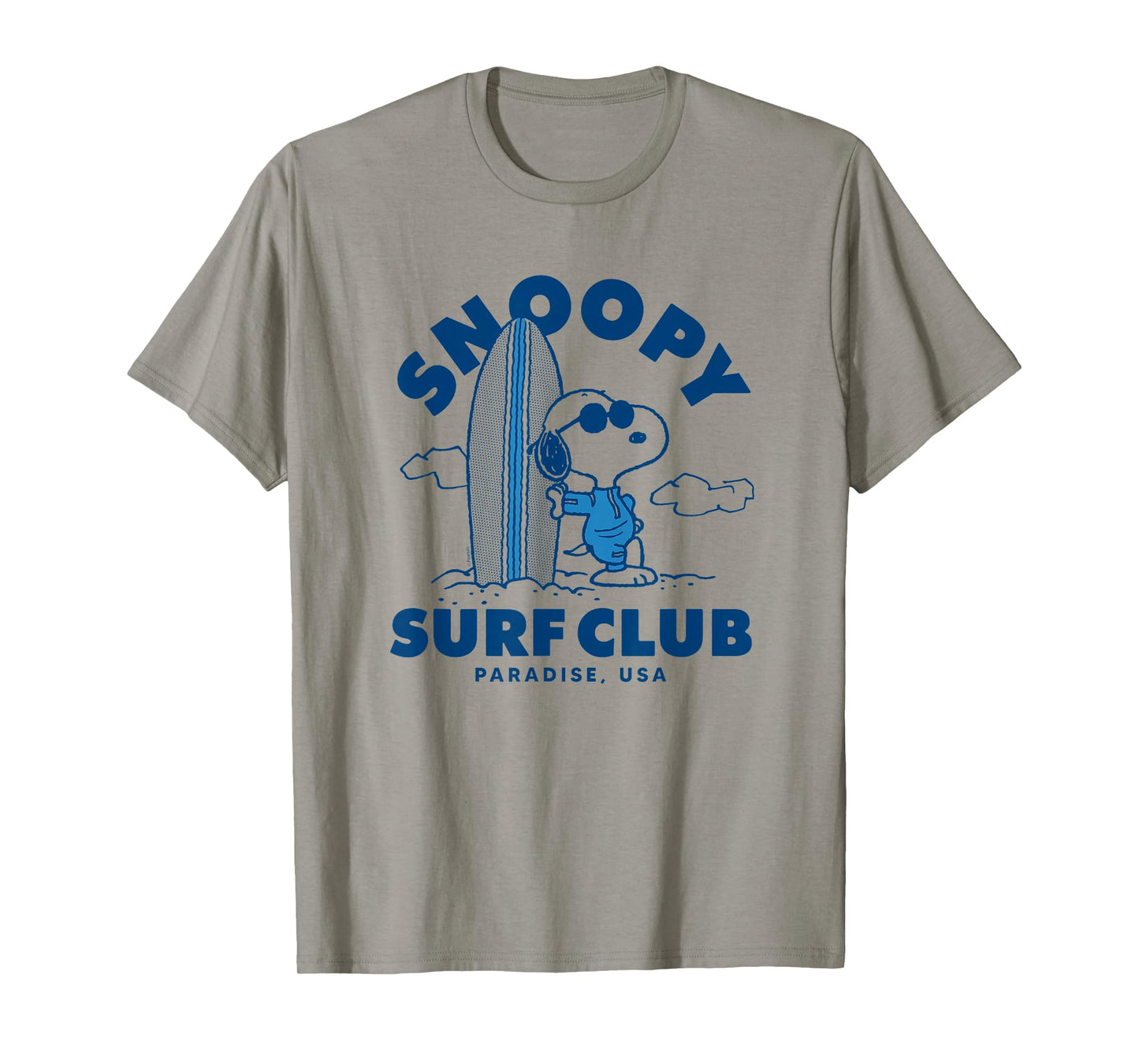 Peanuts - Snoopy Surf Club Paradise USA T-Shirt