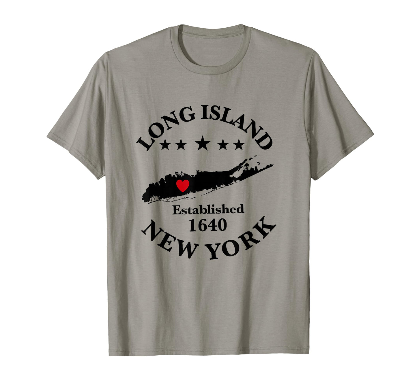 Long Island NY Souvenir Native Long Islander Map NYC T-Shirt