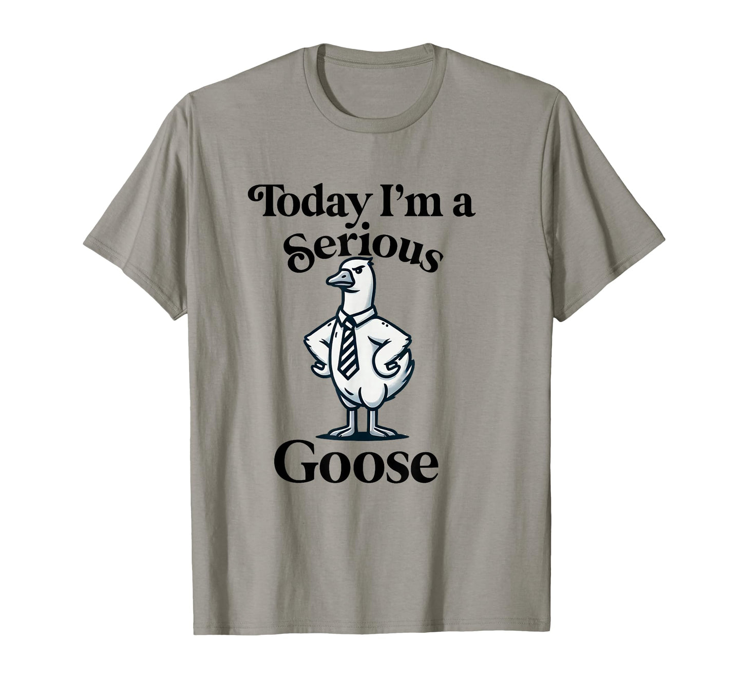 Today I'm a Serious Goose Funny Silly Goose T-Shirt