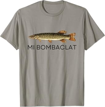 MI Bombaclat Funny Oddly Specific Fish Meme Graphic T-Shirt