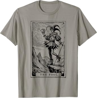 Tarot Card Shirt Jester The Fool Major Arcana Tarot Card T-Shirt