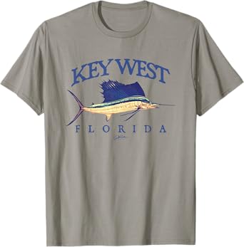JCombs: Key West, FL, Vintage Sailfish T-Shirt
