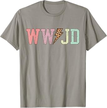 WWJD What Would Jesus Do Christian Bible Faith Vintage Cute T-Shirt