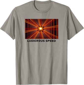 Ludicrous Speed Space Ball Funny 1980s Men's Women's T-Shirt