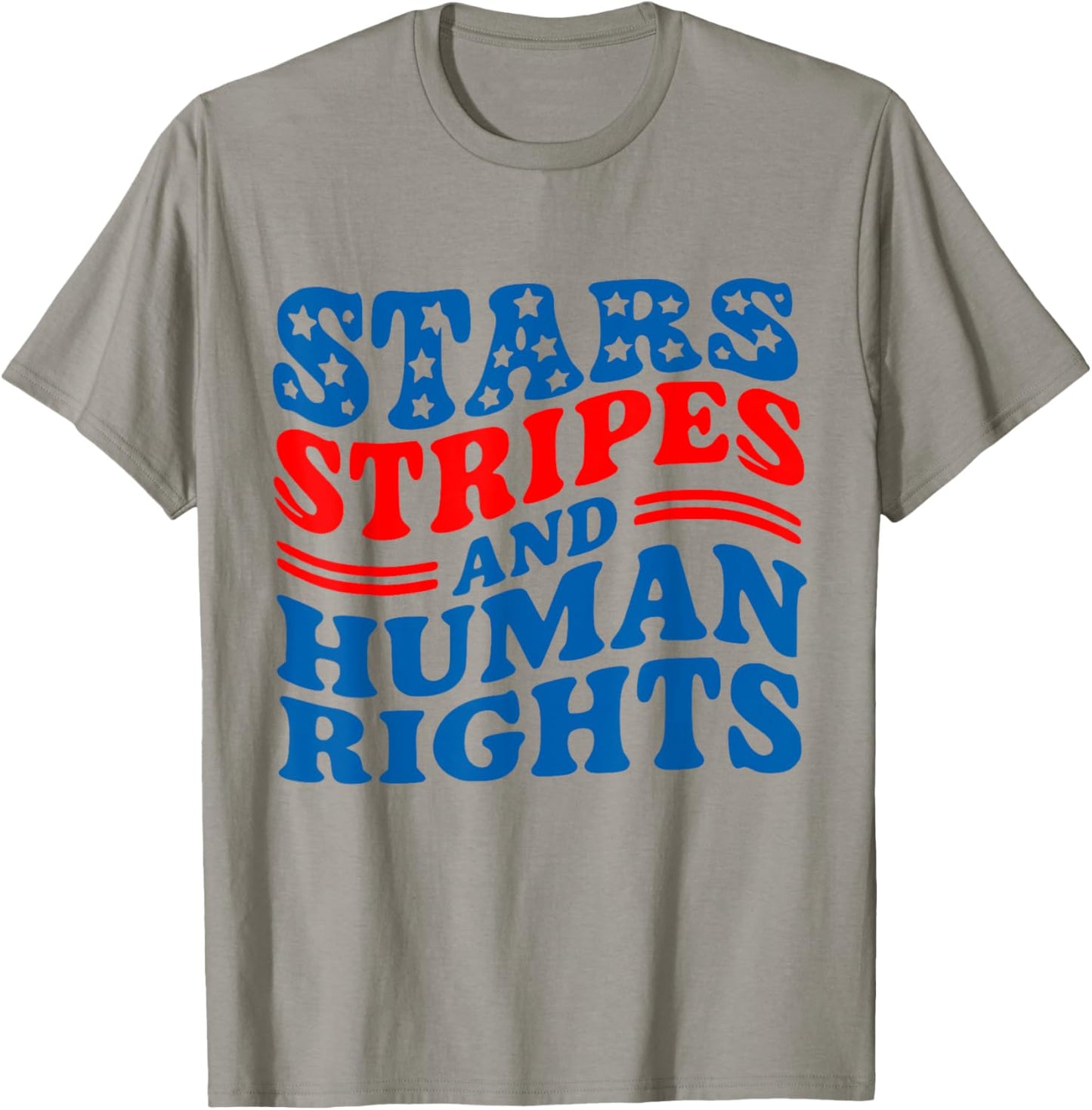 Stars Stripes And Human Rights T-Shirt