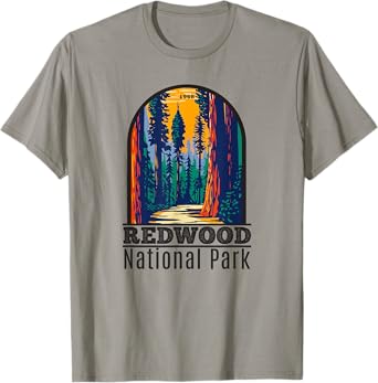 Redwood National Park Vintage T-Shirt
