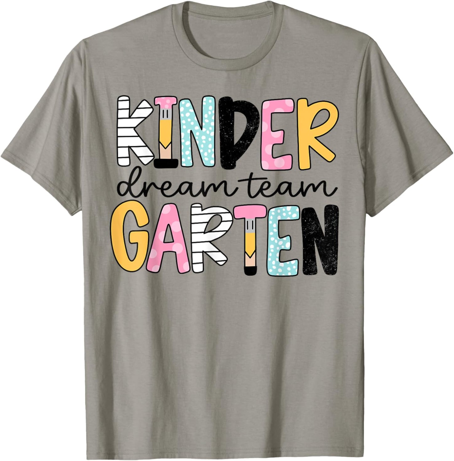 Kindergarten Dream Team Back to School Teacher Student T-Shirt