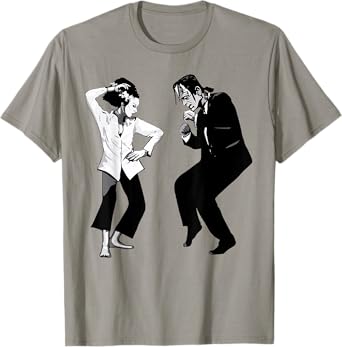 Retro Funny Frankenstein Monster And Bride Dancing Halloween T-Shirt
