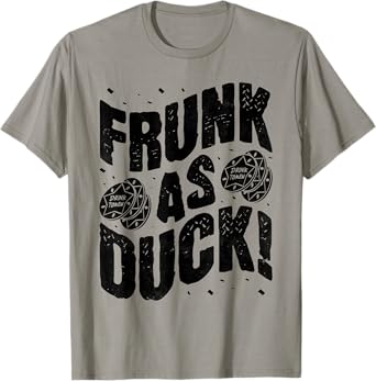Frunk As Duck, Bar Crawl Craft Beer Pub Hopping T-Shirt