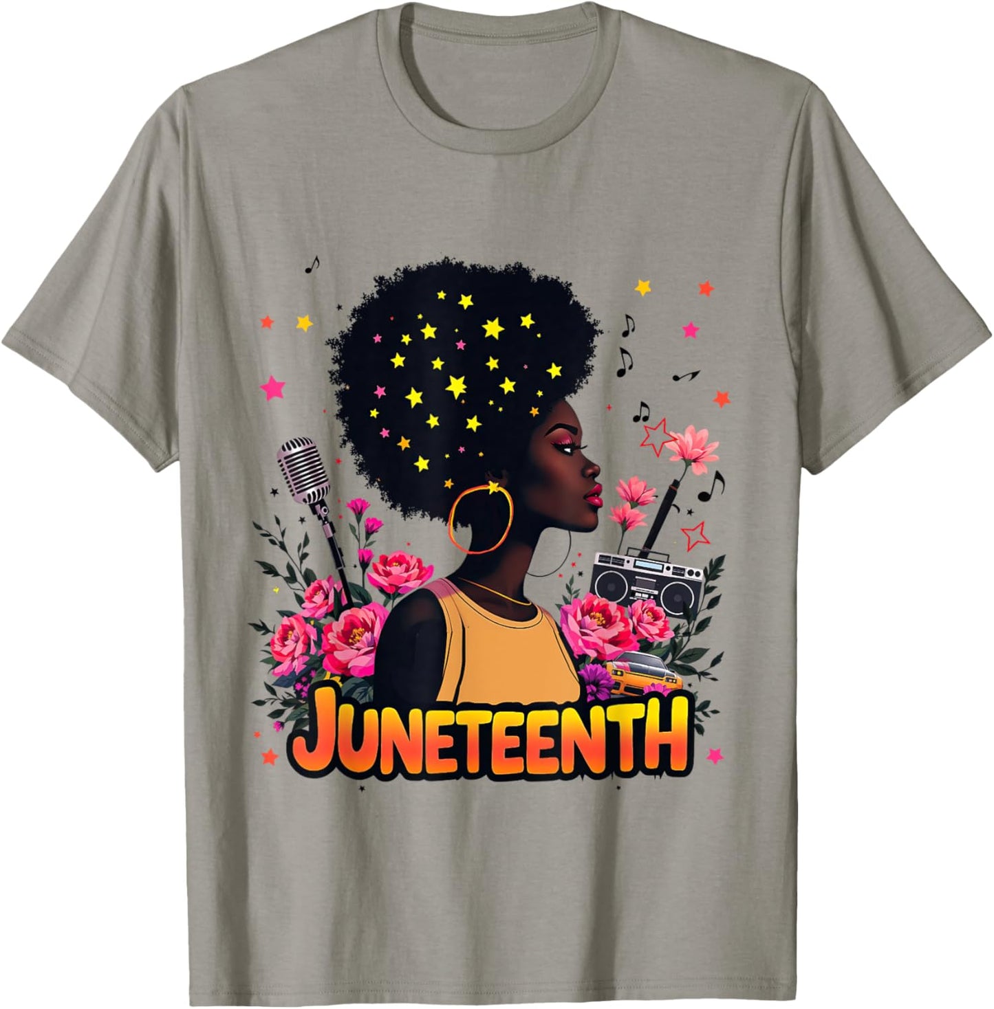 Juneteenth 1865 June 19th Afro Black History Freeish Women T-Shirt