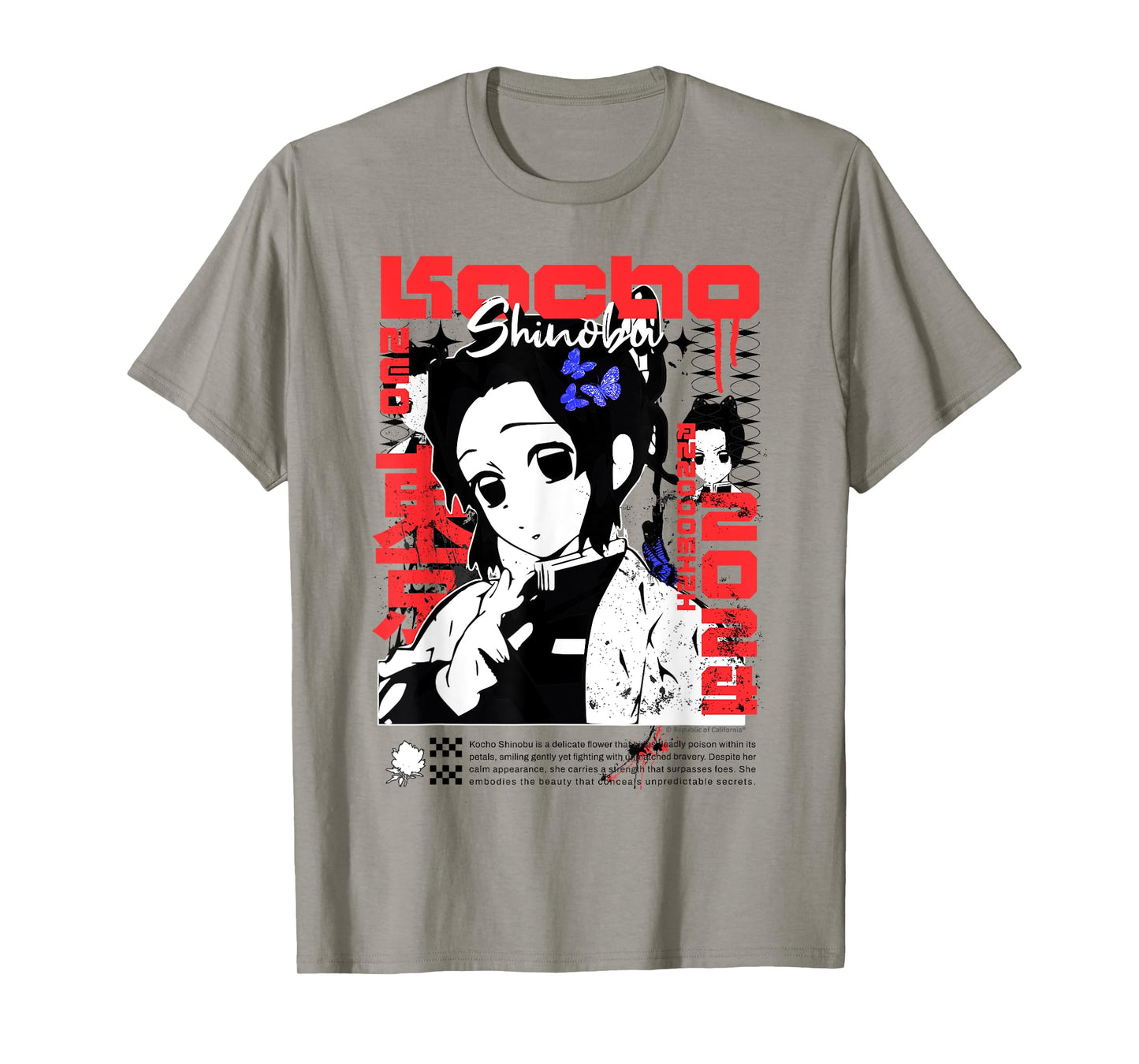 Kochou Shinobu Neo Anime Aesthetic T-Shirt