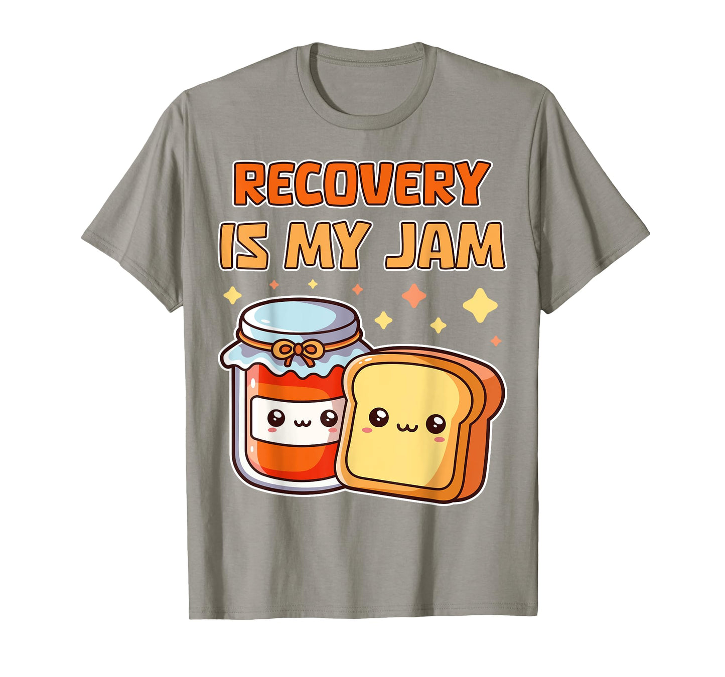 Recovery Is My Jam Sober Anniversary AA NA One Year T-Shirt