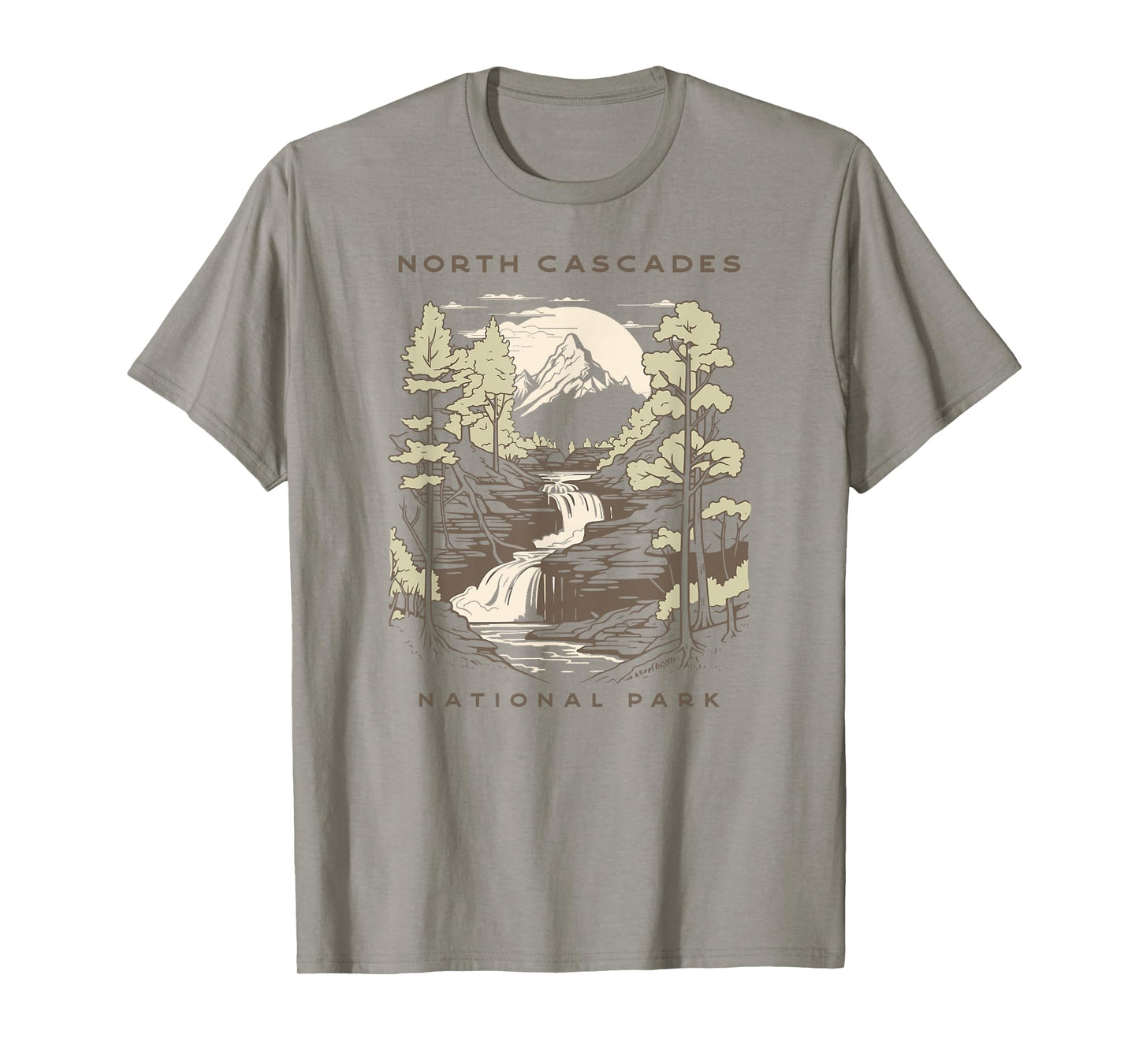 North Cascades National Park Vintage T-Shirt