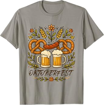 Funny Drinking Oktoberfest German Beer Festival Beer Lover T-Shirt
