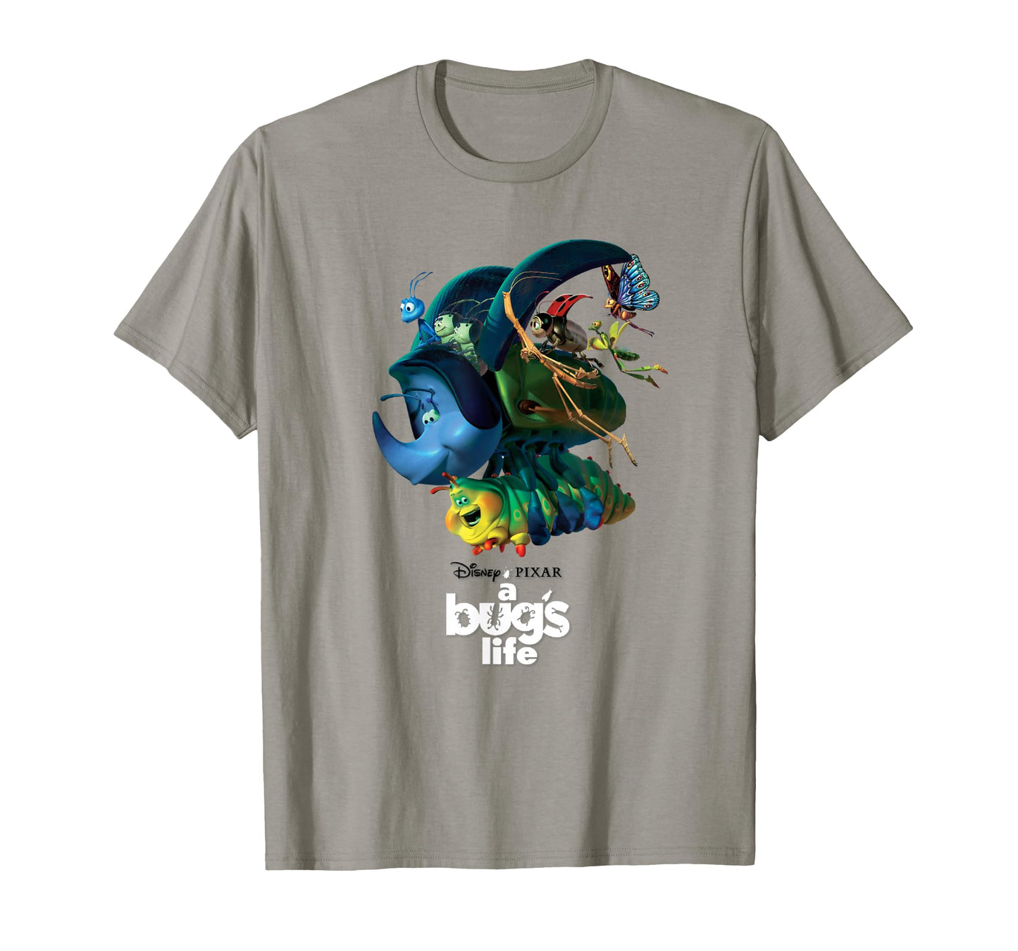 Disney Pixar A Bug's Life Iconic Characters Group Shot Logo T-Shirt