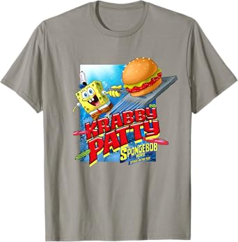 The SpongeBob SquarePants Movie Krabby Patty Poster T-Shirt