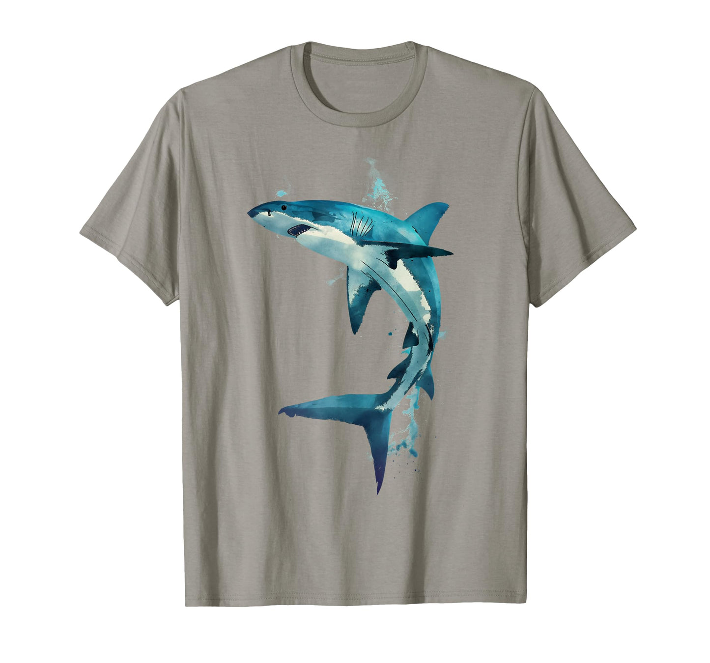 Mako Shark in Action Dynamic Mako Shark Design Mako Art T-Shirt