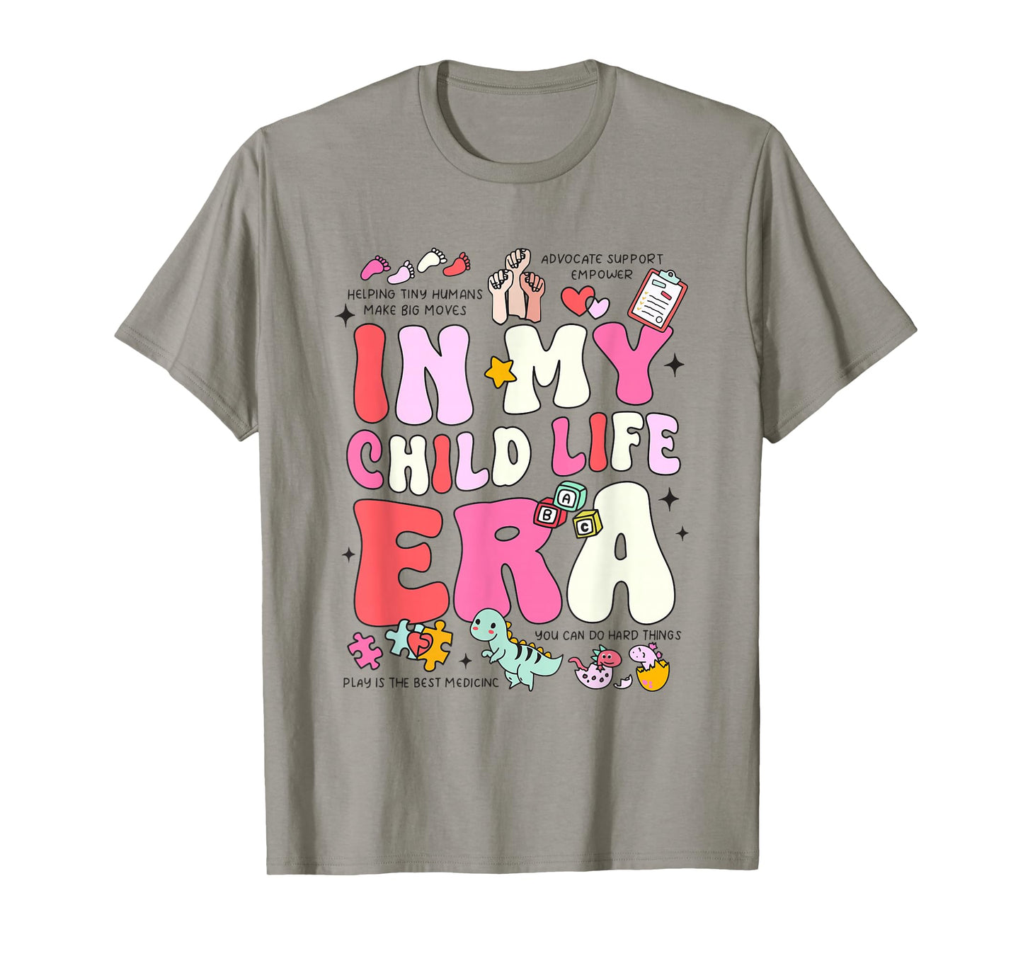 Retro In My Child Life Era Certified Child Life Specialist T-Shirt