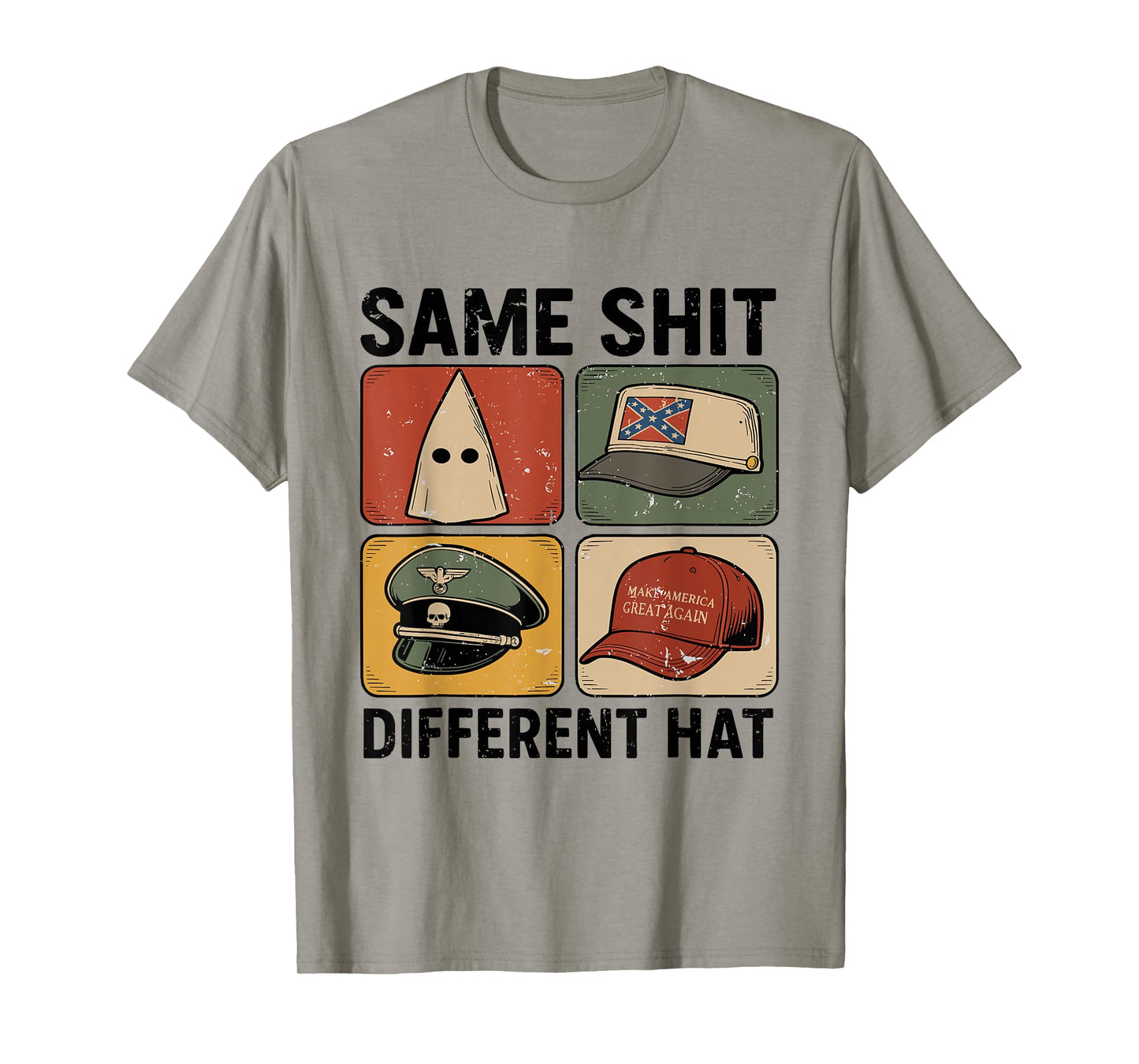 Same Shit Different Hat Funny Quote Hat Meme Womens Mens T-Shirt