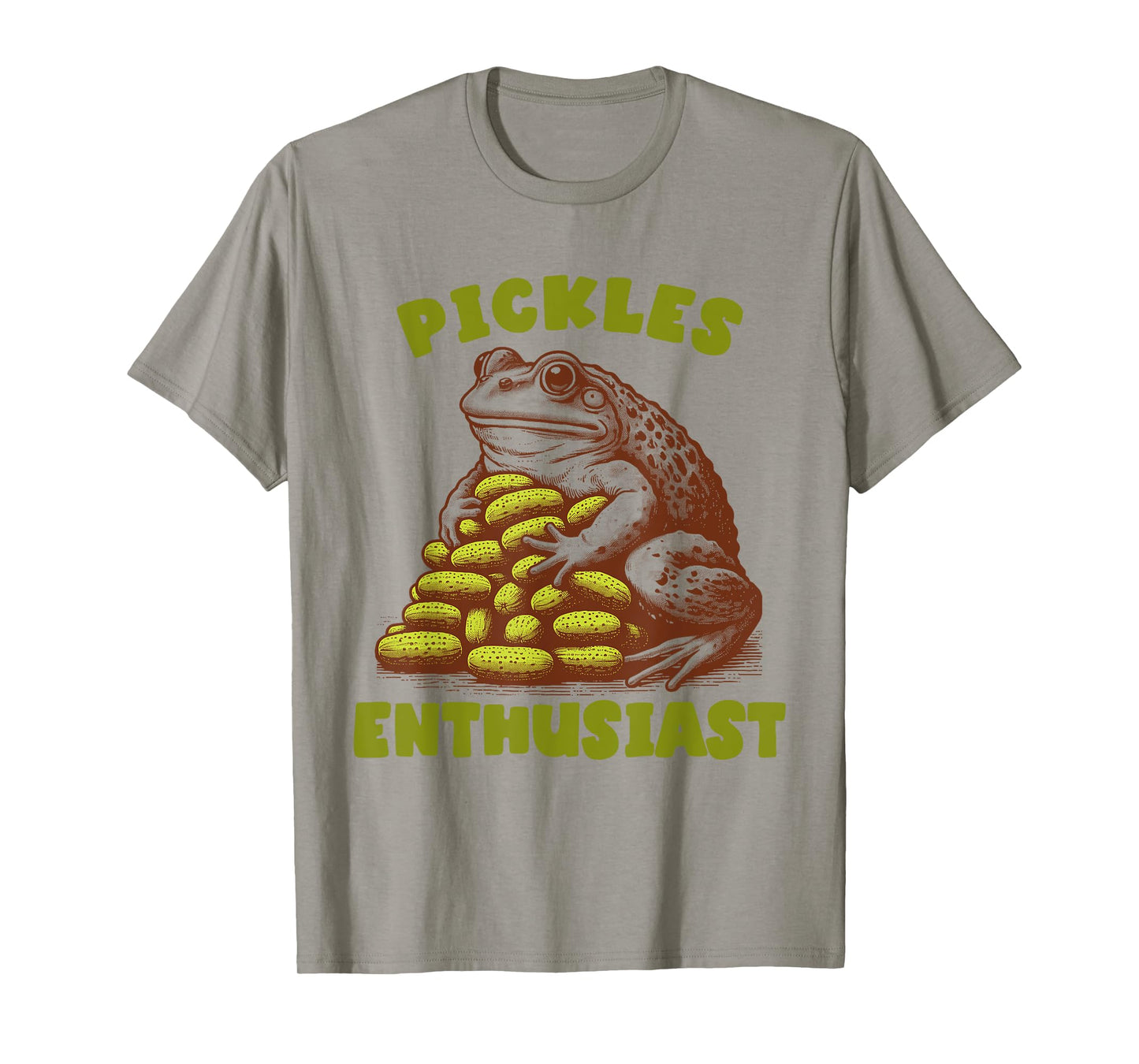 Pickle Lover Funny Frog Pickle Queen Pickles Enthusiast T-Shirt