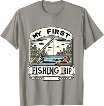 My First Fishing Trip. T-Shirt