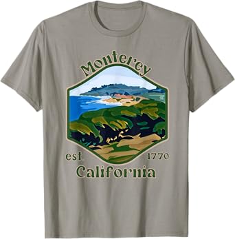 Monterey California Painting T-Shirt
