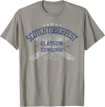 Funny Oktoberfest Scotchtoberfest Scottish Beer T Shirt T-Shirt