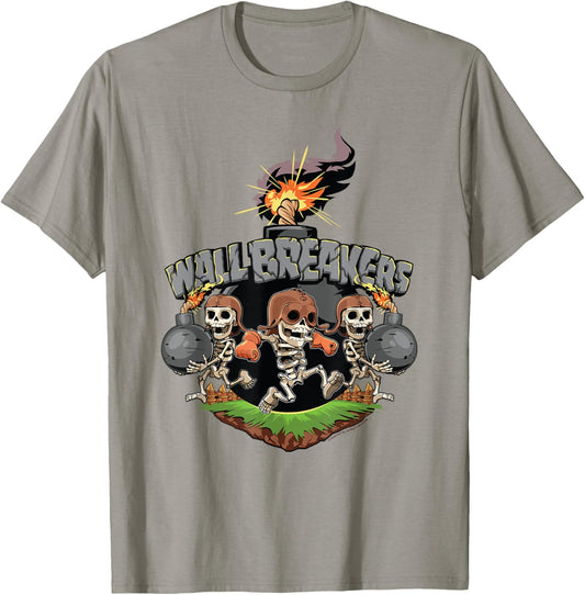 Clash of Clans Wall Breakers Skeletons Logo T-Shirt